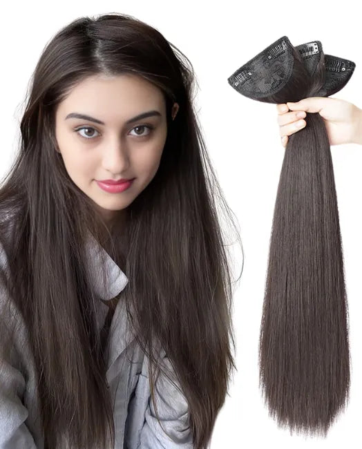 Three Piece Hair Patch Extension 55cm Straight