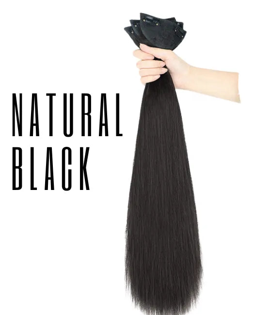 Three Piece Hair Patch Extension 55cm Straight