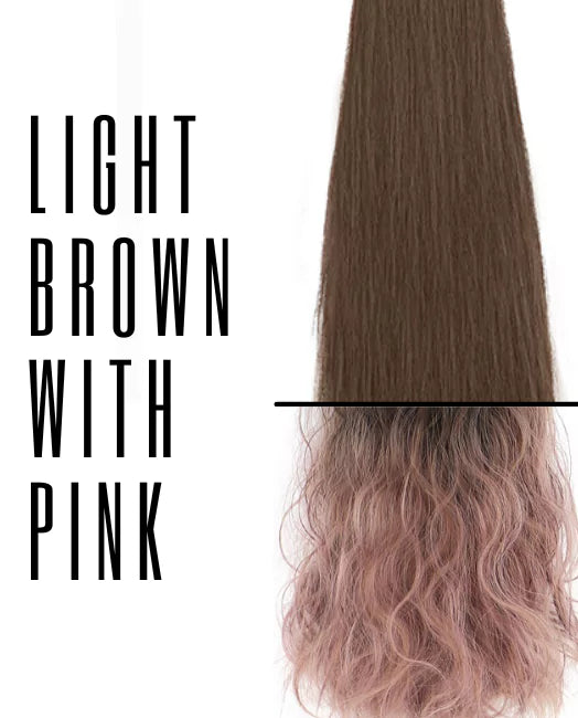 OMBRE WAVY CATCHER PONYTAIL