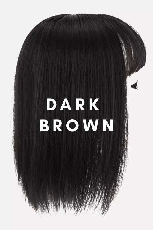 Hair Topper With Bangs