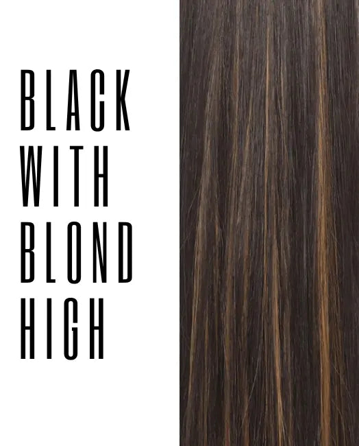 Three Piece Hair Patch Extension 55cm Straight