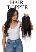 HAIR TOPPER WITHOUT BANGS