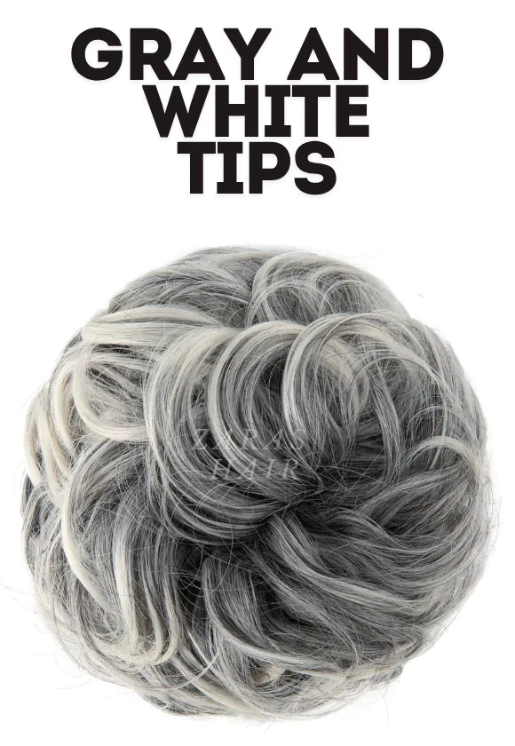 PREMIUM MESSY BUN HAIR SCRUNCHIES 2.0